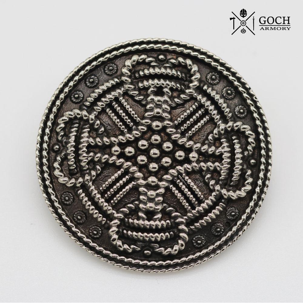 Brooch from Wolin made of white brass