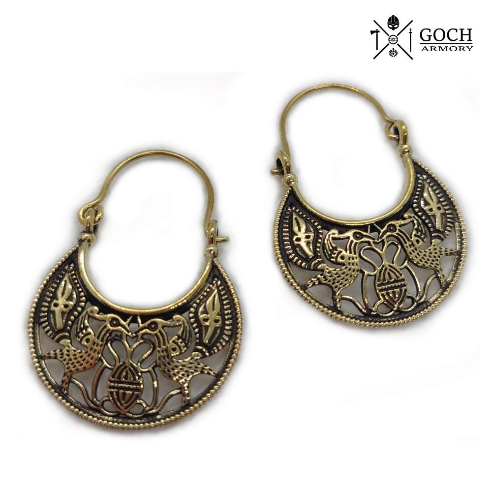 Byzantine earrings from the Greek islands