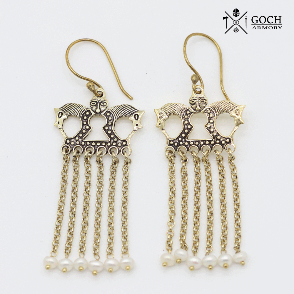 Earrings from Novgorod Rus