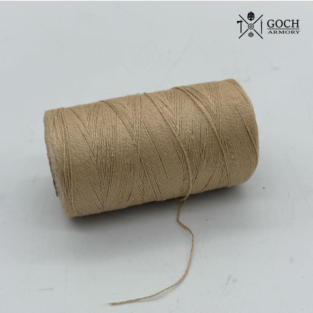 Large natural linen thread