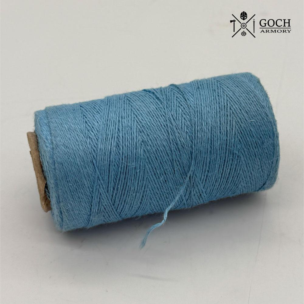 Large blue linen thread
