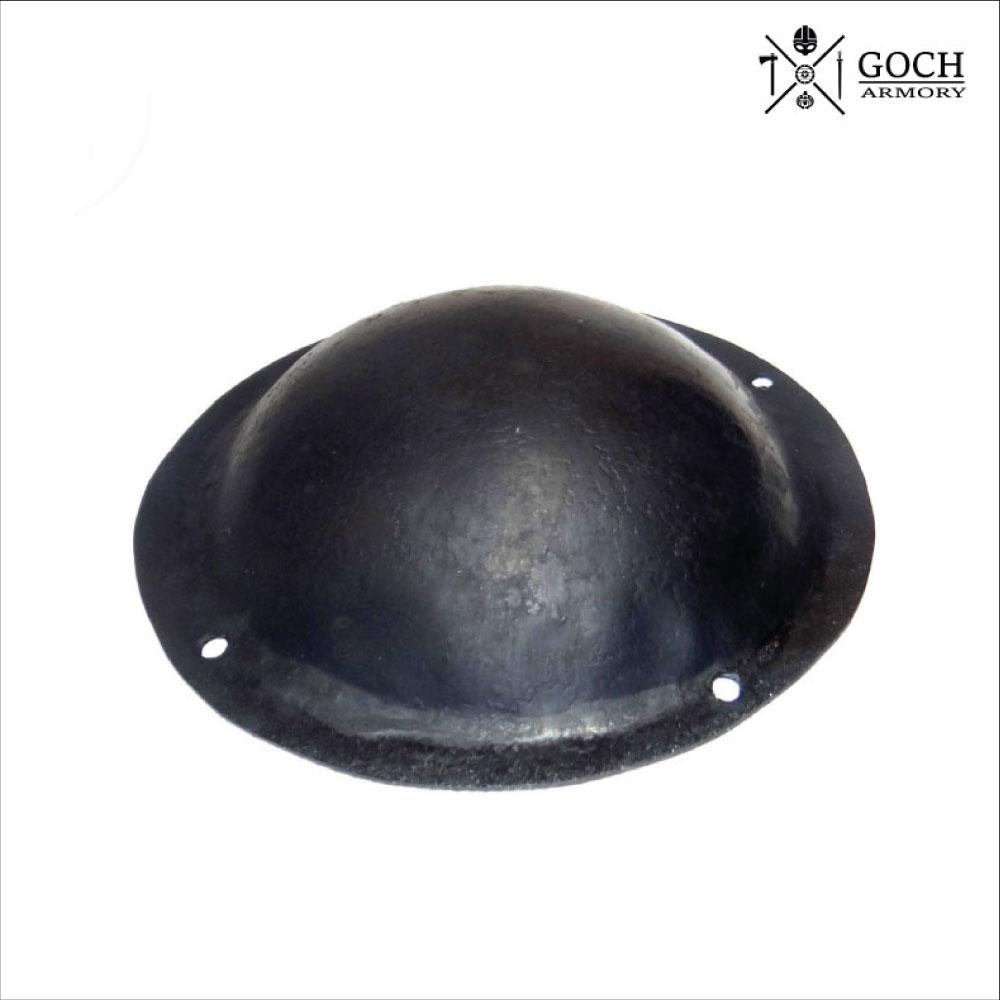 Shield bosses blackened 160mm