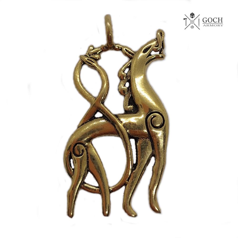 Urnes style pendant from Norway